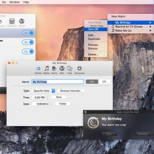 Alarm Clock Pro for mac 10.2 – 专业级的闹钟工具 免费下载