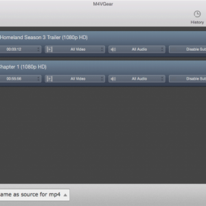 M4VGear DRM Media Converter for mac 4.2.0 iTunes和影视节目的转换器