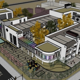 ��ͼ��ʦSketchup������ģ��20221115���»�ɽ�������׶�԰������������296