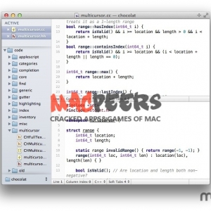 Chocolat for mac 3.3 强大的文本编辑工具
