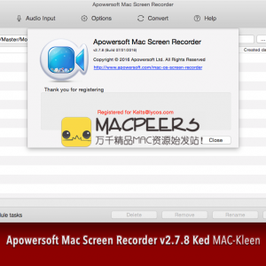 Apowersoft Mac Screen Recorder for Mac 2.7.8 屏幕录像机