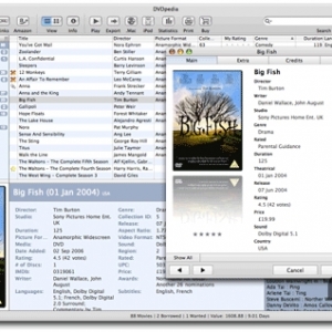 DVDpedia 5.3.2 – dvd编目工具类似iTunes的界面 最新绿化版