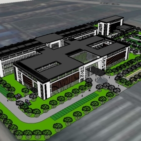 ��ͼ��ʦSketchup������ģ��20221115���¼���ҽԺ304