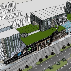 ��ͼ��ʦSketchup������ģ��20221115�����ߺ���ʢ�㳡ģ��505