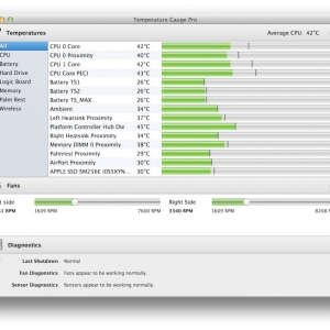 TG Pro for mac 2.8.5 控制风扇速度、监测温度、发现故障