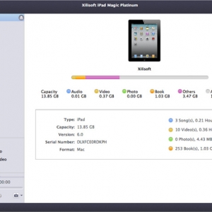 Xilisoft iPad Magic Platinum 5.7.4 绿化版 Mac 管理 iPad 文件软件