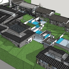 ��ͼ��ʦSketchup������ģ��20221115������ʽ����԰��ģ��059