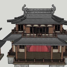 Sketchup古建风格类模型古建全集0031
