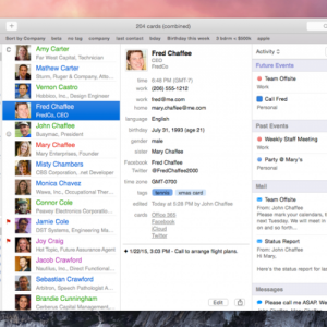 BusyContacts for Mac 1.0.8 联系人管理工具 免费下载