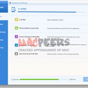 Wondershare SafeEraser for mac 3.7.0 苹果IOS系统格式化工具