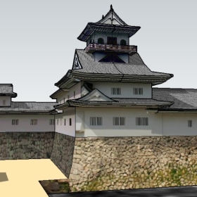 �Ž���ͼ��ʦģ���������Toyama Castle091