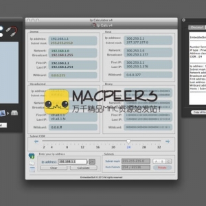 ipcalculatorver4 2.0 for Mac IP V4计算器