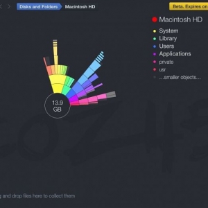 DaisyDisk for mac 4.0.2 磁盘空间扫描 清理无用文件 工具 最新绿化版