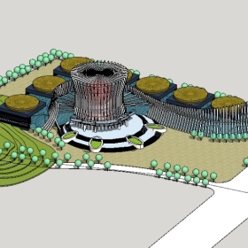 ��ͼ��ʦSketchup������ģ��20221115���¹�����ɫ֮ͭ�Ĳ����280