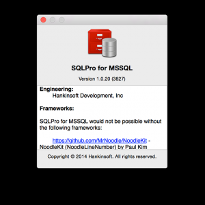SQLPro for MSSQL for mac 1.0.20 – 简单的，强大的MSSQL管理工具 最新绿化版