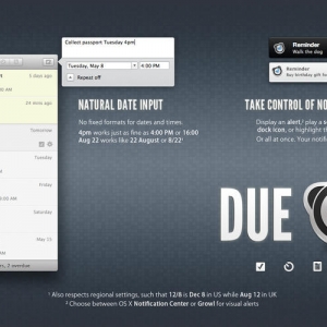 Due for mac 1.4.2 专业的时间提醒软件