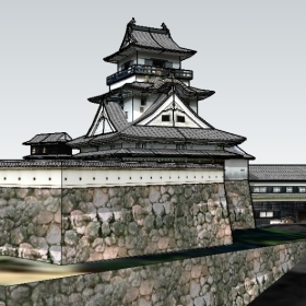 �Ž���ͼ��ʦģ���������Kochi Castle125