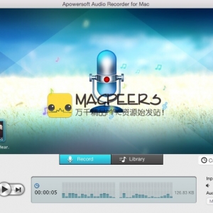 Apowersoft Audio Recorder 2.3.7 – 专业的录音软件