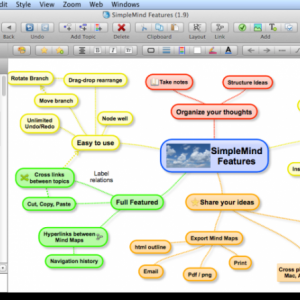 SimpleMind for mac 1.9.9 思维导图工具