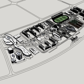 ��ͼ��ʦSketchup������ģ��20221115����У԰�滮ģ��546