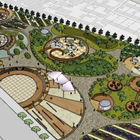 Sketchupͼʦڹ㳡ģ074