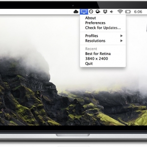 QuickRes for mac 4.3 MAC下屏幕分辨率调节软件 兼容黑苹果