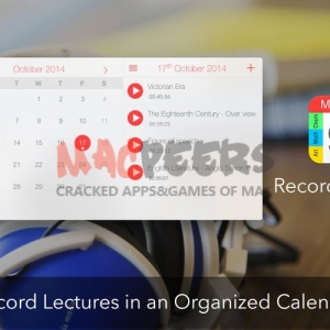Record Lectures for mac 3.0 捕捉音频录音与iTunes兼容