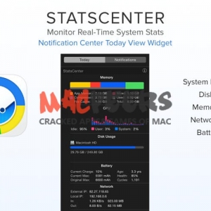 StatsCenter for mac 1.4 实时监视系统