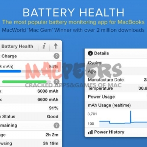 Battery Health for mac 5.2 电池健康检测工具