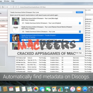 Squeed for mac 1.5.1 快捷的MP3，FLAC和M4A元数据编辑器