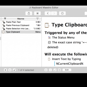 Keyboard Maestro for mac 7.2 键盘辅助工具 热键/快捷键设置