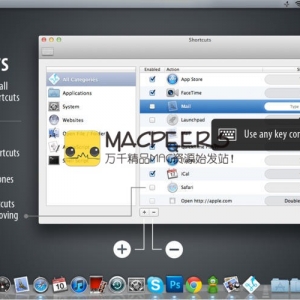 Shortcuts for mac 3.0 快捷键管理工具