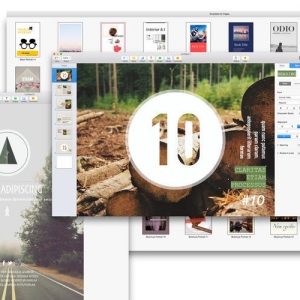 Templates for Pages for mac 4.0 名片/宣传海报/请柬页面模板 最新绿化版