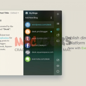 Desk PM for mac 2.1 高品质写作工具