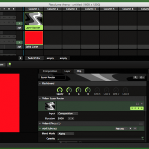 Resolume Arena for mac 5.0.2 专业级的VJ软件 Macpeers首发