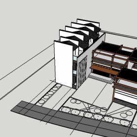 Sketchup古建风格类模型茶圣0002