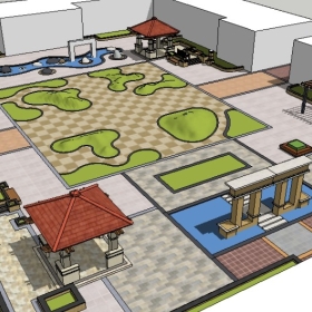 Sketchupͼʦڹ㳡ģ192