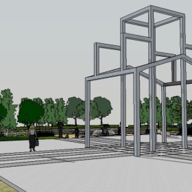 Sketchupͼʦڹ㳡ģ006