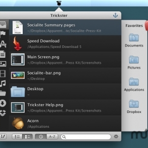 Trickster for mac 2.3.4 快速访问最近使用的文件