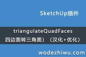 triangulateQuadFaces ıת棩+Ż