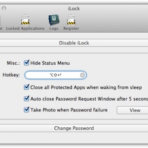 iLock for Mac 1.5.1 超赞免费Mac应用程序锁 加密任何程序 免费下载