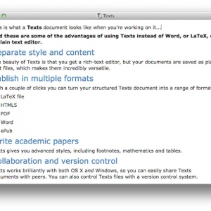 Texts for mac 1.1 – 文字处理器 最新绿化版