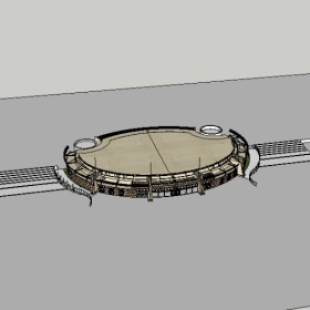 Sketchupͼʦڹ㳡ģ135