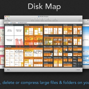 Disk Map for mac 2.1 直观查看磁盘空间使用状况 整理并删除
