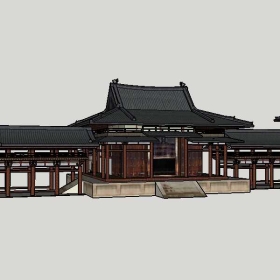 Sketchup古建风格类模型古0022