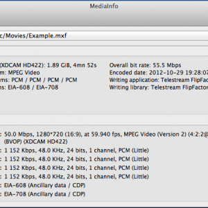 MediaInfo for mac 0.7.73 – 分析视频和音频文件的编码和内容信息 最新绿化版
