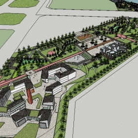 Sketchupͼʦڹ㳡ģ188