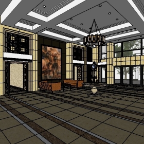 Sketchup�칫����ĳ������ƾ�ģ409