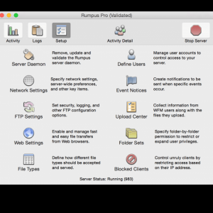 Rumpus Pro for mac 8.0.11 FTP WebDAV Web文件传输工具