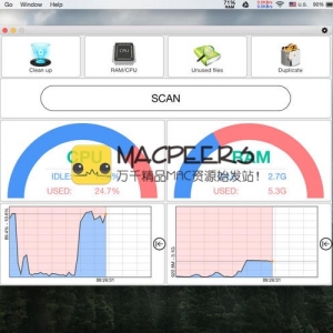 Boost up Memory for mac 2.9.1 提升内存，清理和优化磁盘